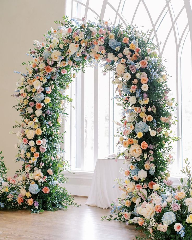 Full Arch Floral